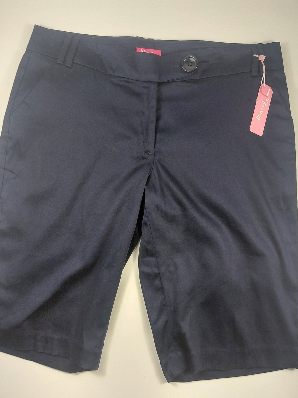 NWT Marco New York Navy Women’s Bermuda Shorts